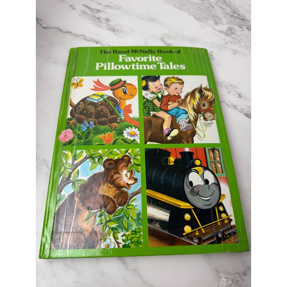Rand McNally Pillowtime Tales Vintage Illustrated Children's Book 1978